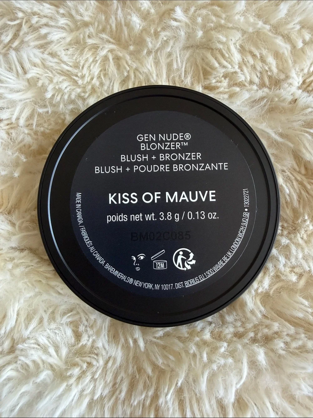 bareMinerals|Gen Nude Blonzer Blush+Bronzer Kiss Of Mauve|New